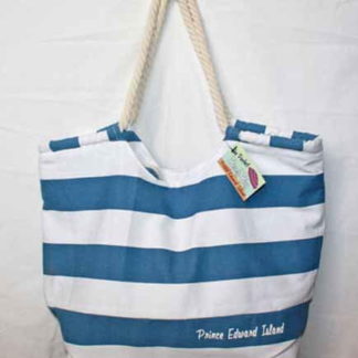 PEI Blue Stripe Bag