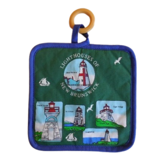 New Brunswick Lighthouse Pot Holder