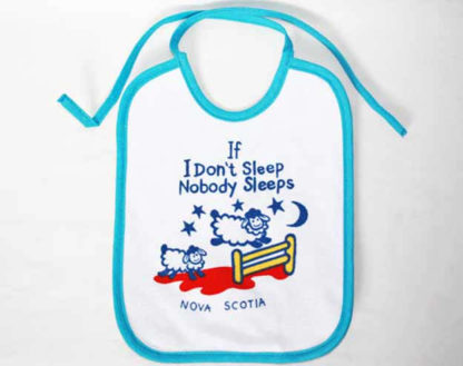Nova Scotia Baby Bib Blue
