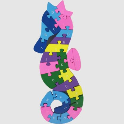 Wood Puzzle Seahorse