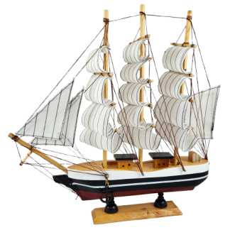 Wood Ship 11"