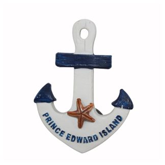PEI Blue Anchor Magnet