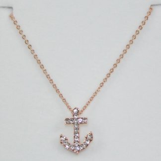 Gold Anchor Necklace