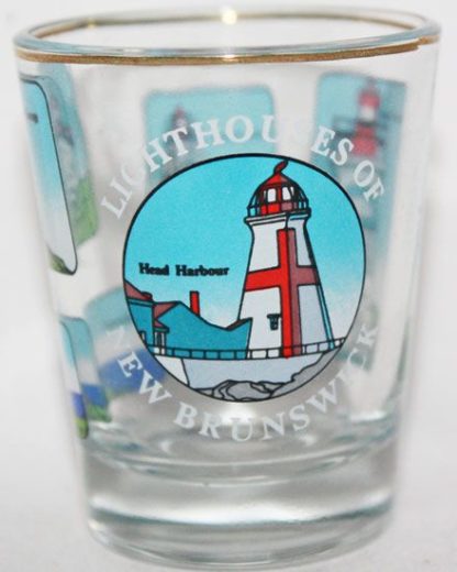 New Brunswick Lighthouse Shot Glass