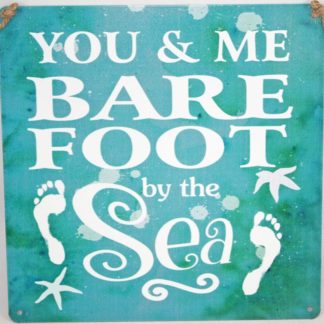 You and Me Metal Sign