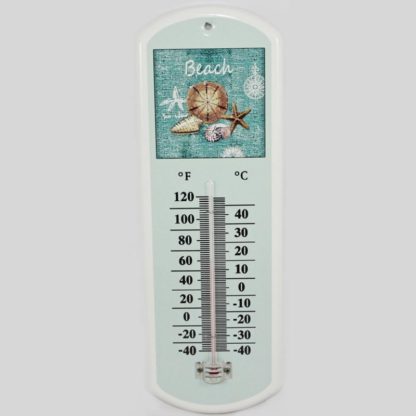 Beach Metal Thermometer