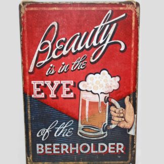 Beerholder Metal Sign