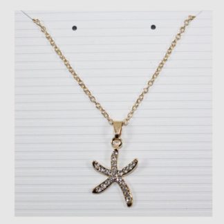 Finger Starfish Necklace