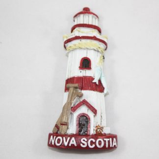 NS Red Lighthouse Magnet