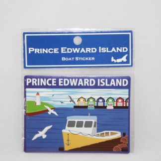 PEI Boat Sticker