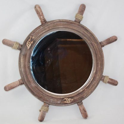 XR115 - Ship Wheel Mirror