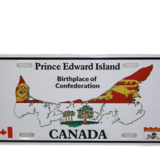 PEI Map License Plate