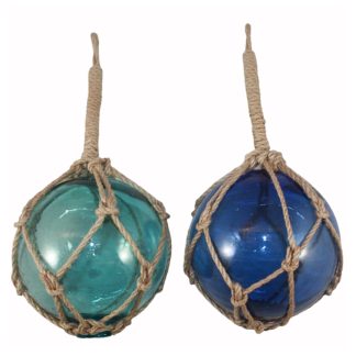 5" Glass Ball 2pc set