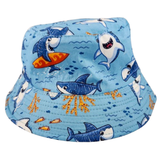 Kid Shark Bucket Hat