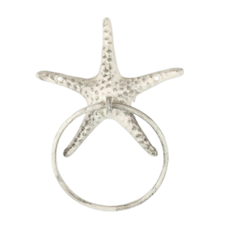 Cast Iron Starfish Towel Holder