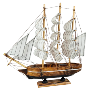 Wood Ship 11"