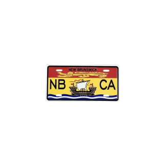 New Brunswick Flag License Plate Magnet