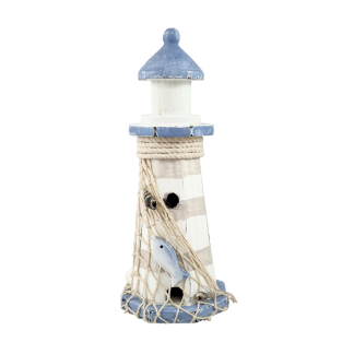 Lighthouse with Net and Fish