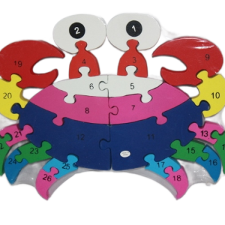 Wood Crab Puzzle