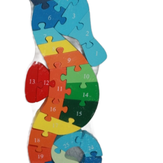 Wood Puzzle Seahorse