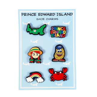 PEI Shoe Charms Map
