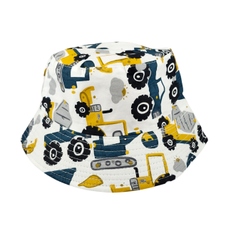 Kids Tractor Bucket Hat