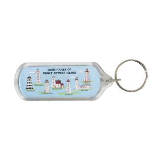 Lighthouses of PEI Key Ring