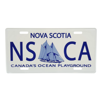 NS License Plate
