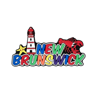 New Brunswick Rubber Magnet